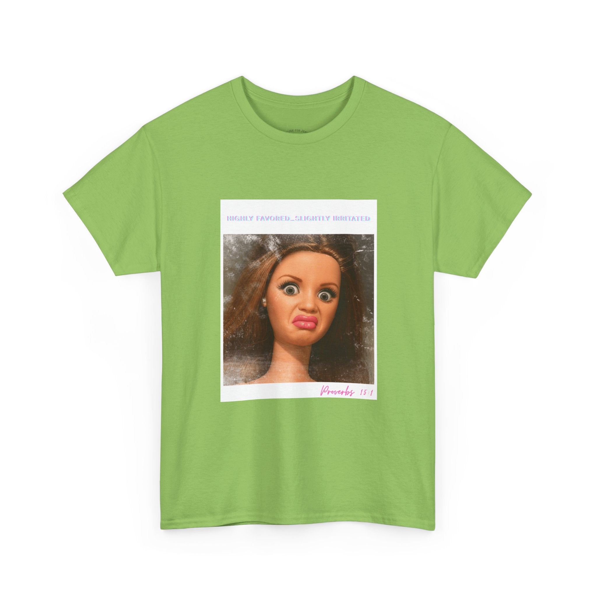 Copy of Silly Doll Face Tee | Funny Retro Doll Portrait T-Shirt