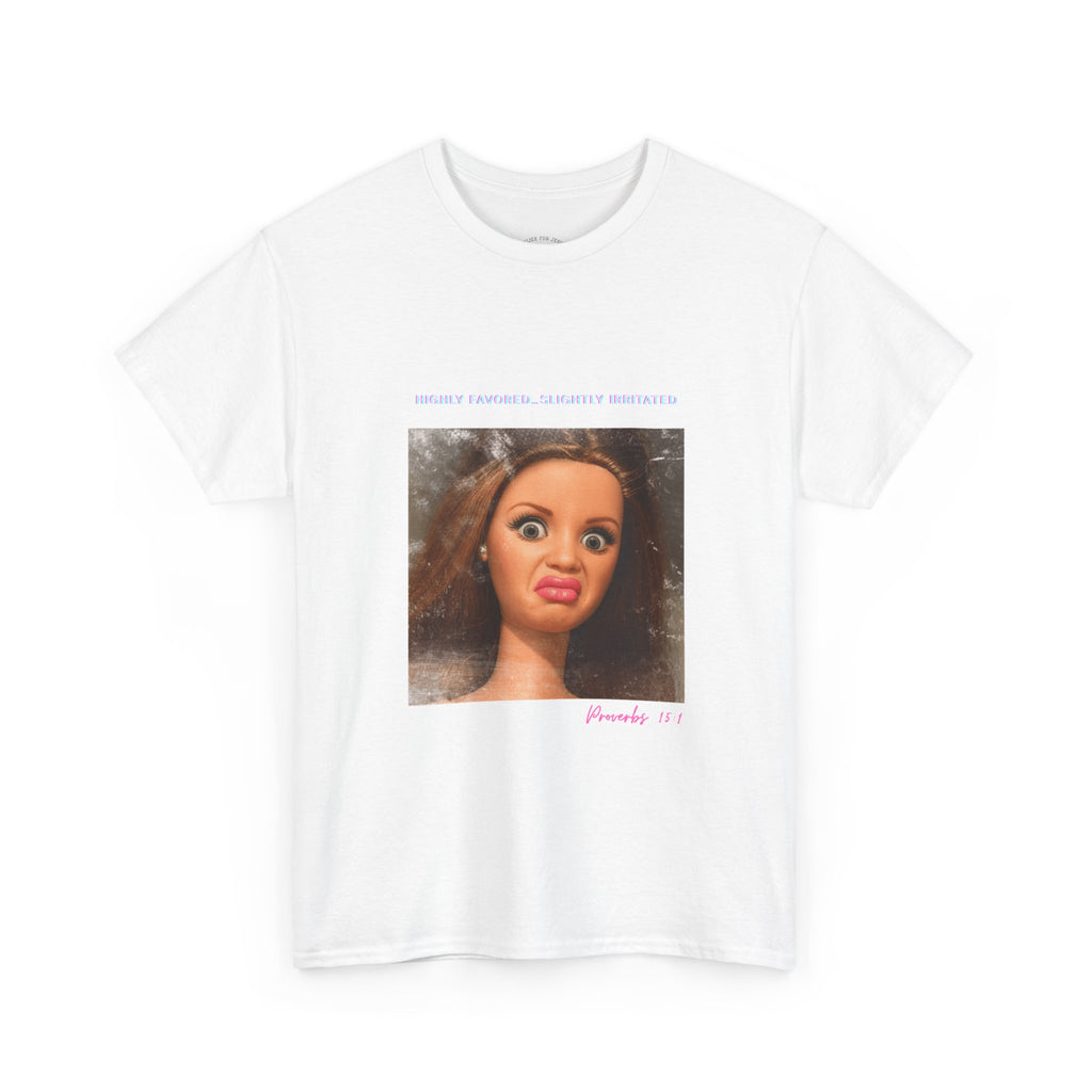 Copy of Silly Doll Face Tee | Funny Retro Doll Portrait T-Shirt