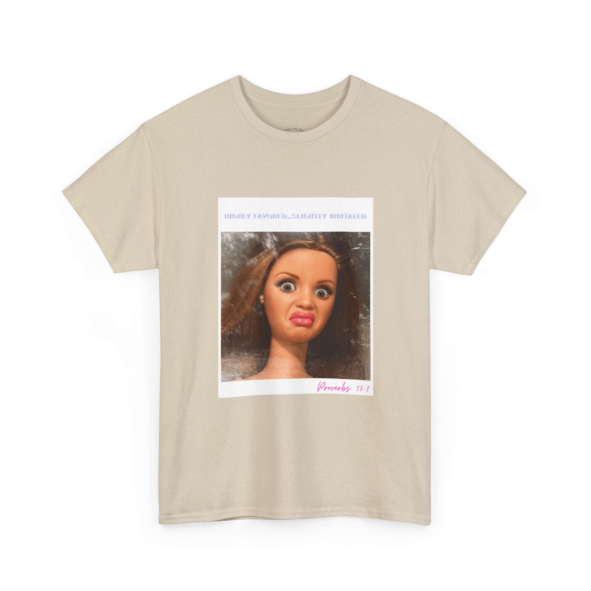 Copy of Silly Doll Face Tee | Funny Retro Doll Portrait T-Shirt